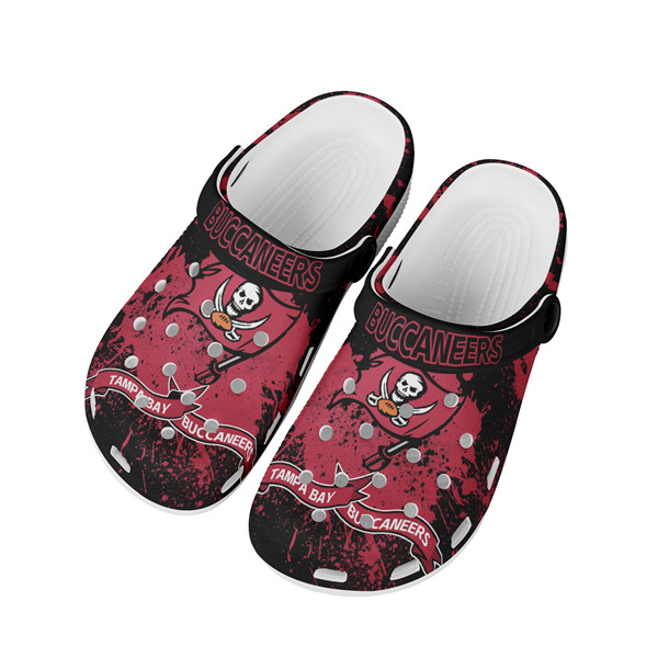 Men's Tampa Bay Buccaneers Bayaband Clog Shoes 004 Men's Tampa Bay Buccaneers Bayaband Clog Shoes 004